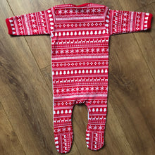 Load image into Gallery viewer, Personalised First Christmas Babygrow
