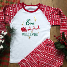 Load image into Gallery viewer, Personalised Christmas Pyjamas
