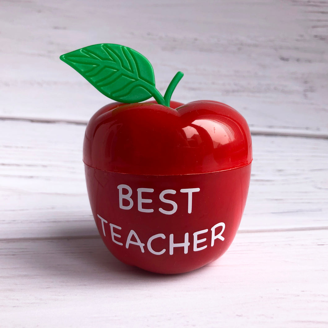 Best Teacher Fillable Apple