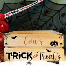 Load image into Gallery viewer, Personalised Halloween Crate
