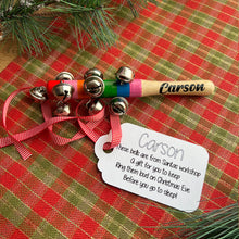 Load image into Gallery viewer, Personalised Wooden Jingle Bells
