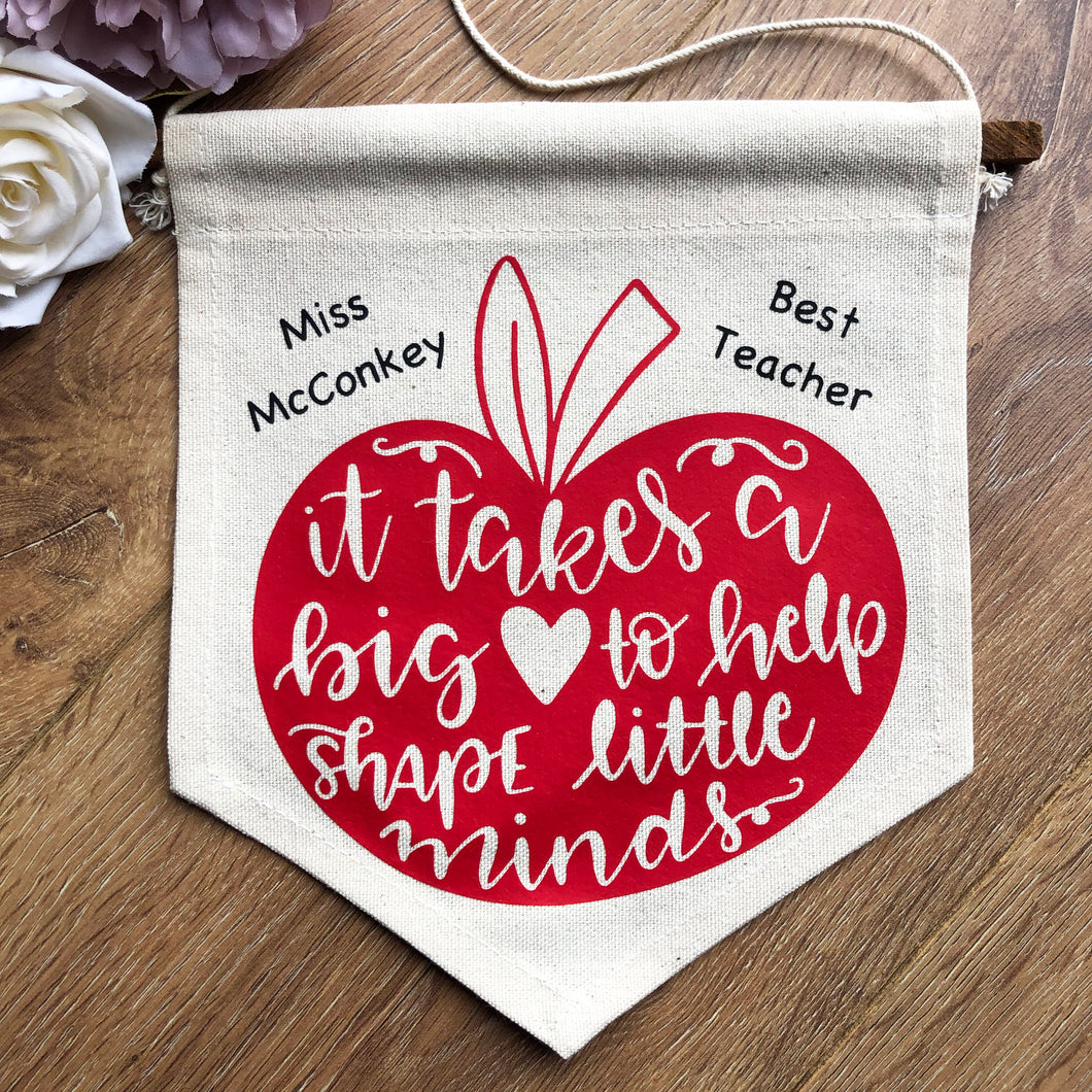 Personalised Best Teacher Banner